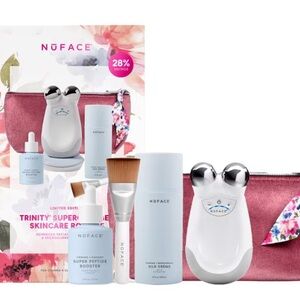 NIB NuFACE Trinity Supercharged Skincare Routine Set - Limited Edition 5-Piece